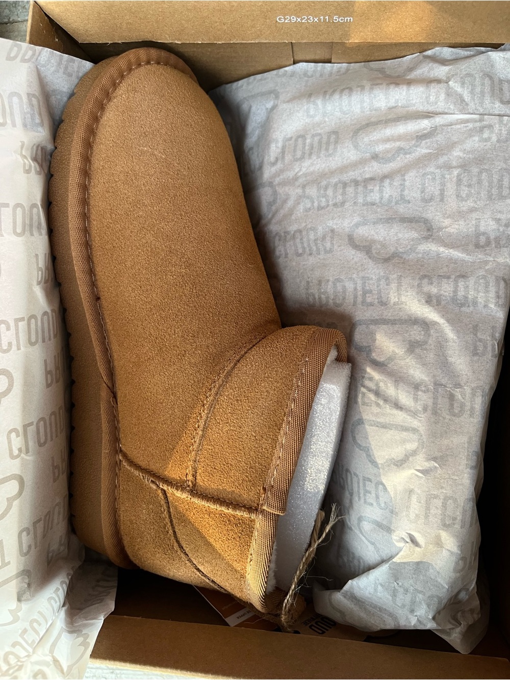 Classic Chestnut Suede Ankle Bootie - Women